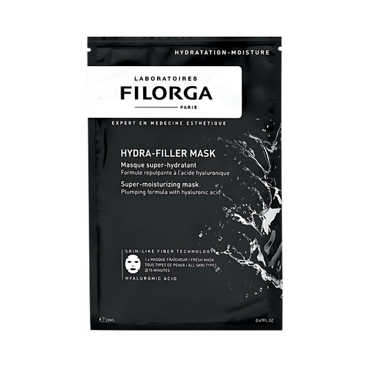 HYDRA-FILLER MASK -SUPER MOISTURIZING MASK- Plumping Formula With Hyaluronic Acid